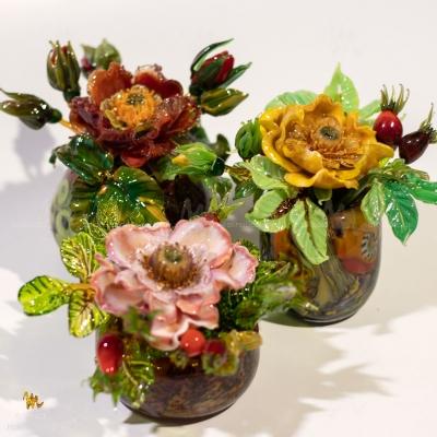 СТЕКЛЯННАЯ КОМПОЗИЦИЯ ШИПОВНИК – примеры ранее выполненных работ