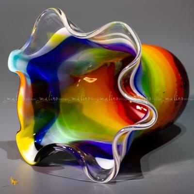 Ваза из цветного стекла "Алоха-волна" – примеры ранее выполненных работ