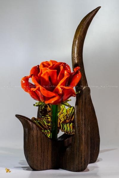 Деревянная ваза Ламинария – примеры ранее выполненных работ
