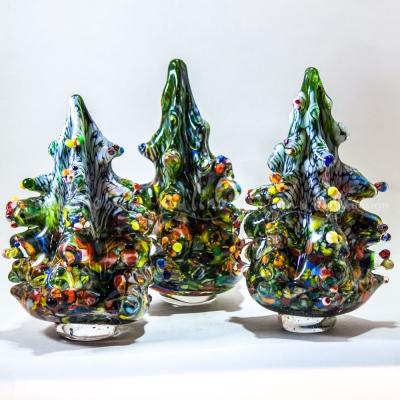 Елочка из цветного стекла – примеры ранее выполненных работ