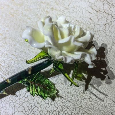 Стеклянная роза Белая – примеры ранее выполненных работ