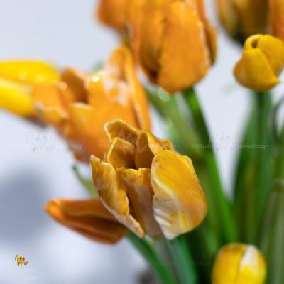 композиция из стекла ЖЕЛТЫЕ РИТМЫ – примеры ранее выполненных работ