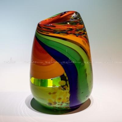 Ваза из цветного стекла "Алоха-Овал" – примеры ранее выполненных работ