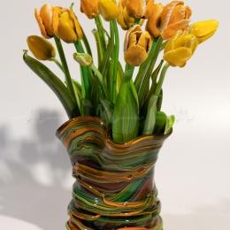 композиция из стекла ЖЕЛТЫЕ РИТМЫ